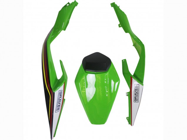 Carenados Moto Kawasaki ZX6R 2023-2025 - Verde Negro Rojo Amarillo Dunlop Baratos