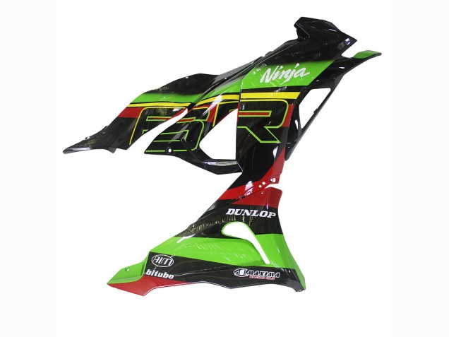 Carenados Moto Kawasaki ZX6R 2023-2025 - Verde Negro Rojo Amarillo Dunlop Baratos