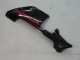 Carenados Moto Honda CBR600RR 2003-2004 - Negro Brillante Rojo Calcomanías Baratos