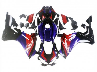 Carenados Moto Honda CBR1000RR 2017-2023 - Rojo Azul Negro Brillante Baratos