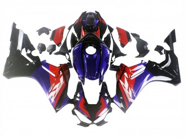 Carenados Moto Honda CBR1000RR 2017-2023 - Rojo Azul Negro Brillante Baratos