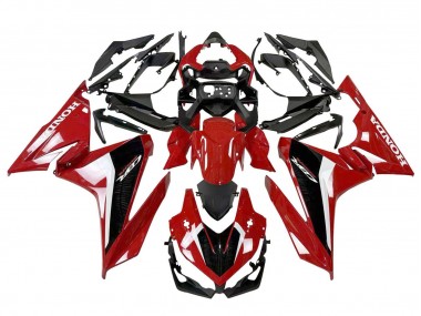 Carenado Moto Honda CBR500R 2022-2023 - Rojo Blanco Negro Baratos