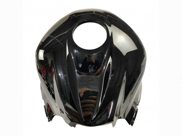 Kits Carenado Moto Honda CBR600RR 2007-2008 - Plata Negro Brillante Baratos