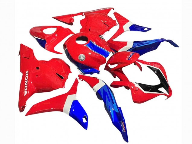 Carenados Moto Honda CBR600RR 2009-2012 - Blanco Rojo Azul HRC Baratos
