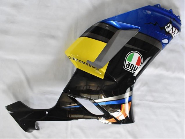 Carenados Moto Kawasaki ZX6R 2007-2008 - Azul Tiburón Baratos