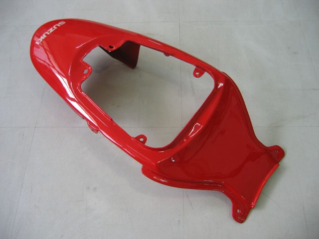 Carenado Moto Suzuki GSXR 600 / GSXR 750 2006-2007 - Blanco Rojo Negro Brillante Baratos