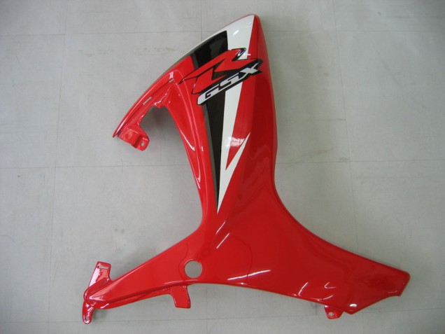 Carenado Moto Suzuki GSXR 600 / GSXR 750 2006-2007 - Blanco Rojo Negro Brillante Baratos