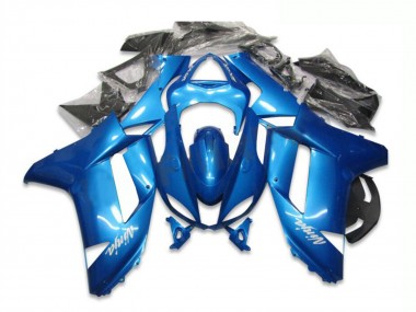 Carenado Moto Kawasaki ZX6R 2007-2008 - Azul Baratos