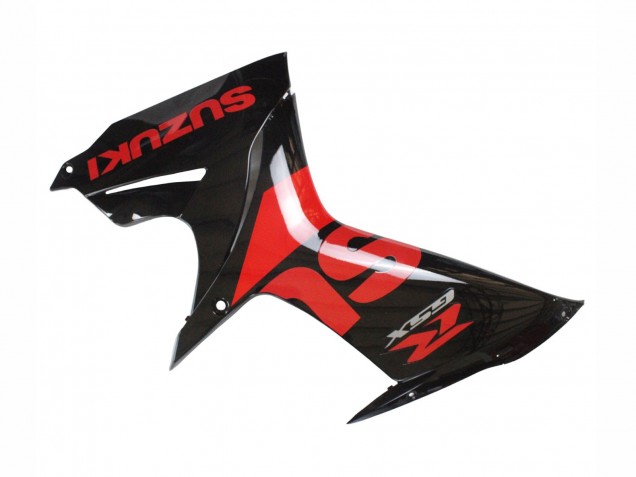 Kits Carenado Moto Suzuki GSXR 600 / GSXR 750 2011-2024 - Rojo Negro Brillante Baratos