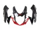 Kits Carenado Moto Suzuki GSXR 600 / GSXR 750 2011-2024 - Rojo Negro Brillante Baratos