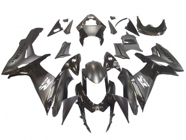 Carenados Moto Suzuki GSXR 600 / GSXR 750 2011-2024 - Negro Mate Negro Brillante Blanco Calcomanía Baratos