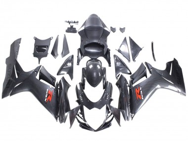 Carenados Moto Suzuki GSXR 600 / GSXR 750 2011-2024 - Negro FibraCarbono Rojo Baratos