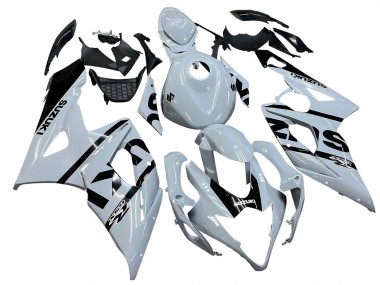 Carenados Moto Suzuki GSXR 1000 2005-2006 - Blanco Negro Baratos