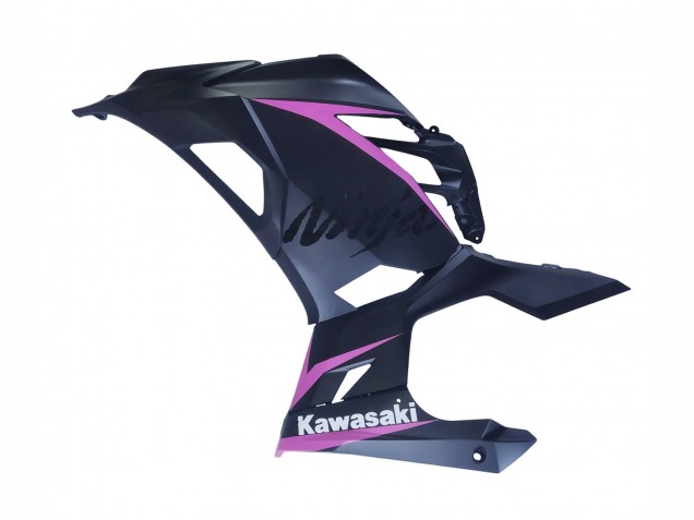Carenados Moto Kawasaki Ninja 400 2018-2024 - Negro Mate Rosa Baratos