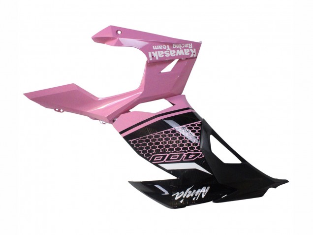 Carenados Moto Kawasaki Ninja 400 2018-2024 - Rosa Negro Mate Honeycomb Baratos
