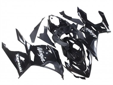 Carenados Moto Kawasaki Ninja 400 2018-2024 - Negro Brillante Negro Mate Blanco Calcomanías Baratos