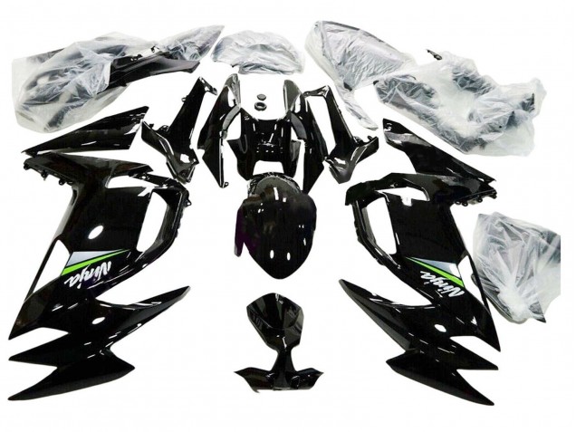 Carenados Moto Kawasaki Ninja 650 EX650 2020-2024 - Negro Brillante Verde Baratos