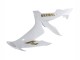 Carenados Moto Yamaha YZF 1000 R1 2004-2006 - Blanco Oro Calcomanías Baratos