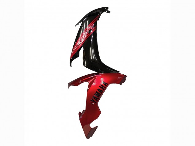 Carenados Moto Yamaha YZF 1000 R1 2004-2006 - Rojo Negro Brillante Baratos