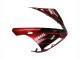 Carenados Moto Yamaha YZF 1000 R1 2004-2006 - Rojo Negro Brillante Baratos