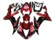 Carenados Moto Yamaha YZF 1000 R1 2004-2006 - Rojo Negro Brillante Baratos