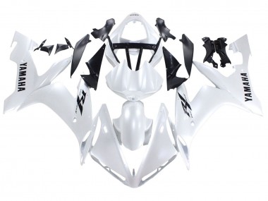 Carenados Moto Yamaha YZF 1000 R1 2004-2006 - Blanco Perla Negro Calcomanías Baratos