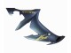 Carenados Moto Yamaha YZF 1000 R1 2004-2006 - Azul Oscuro Oro Calcomanías Baratos