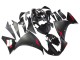 Carenado Moto Yamaha YZF 1000 R1 2009-2011 - Negro Mate Rojo Calcomanía Baratos