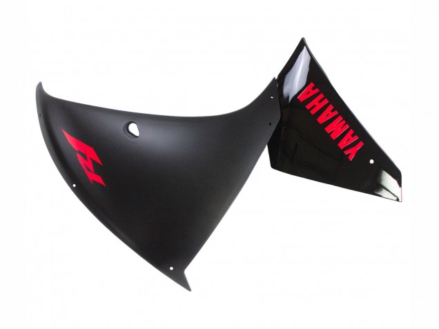 Carenado Moto Yamaha YZF 1000 R1 2009-2011 - Negro Mate Rojo Calcomanía Baratos
