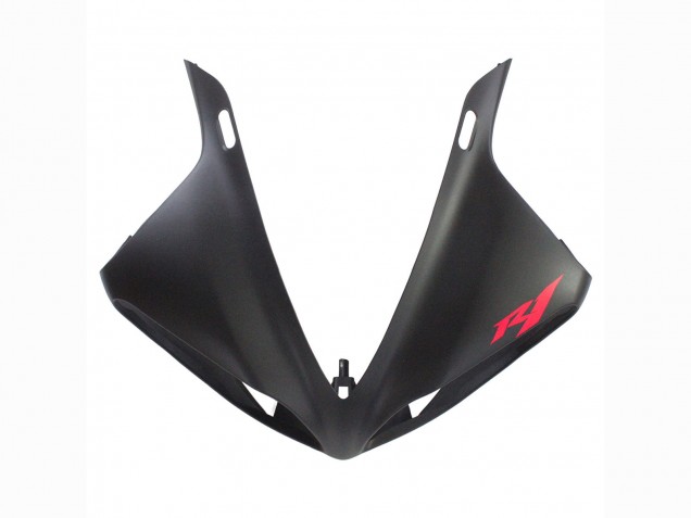 Carenado Moto Yamaha YZF 1000 R1 2009-2011 - Negro Mate Rojo Calcomanía Baratos