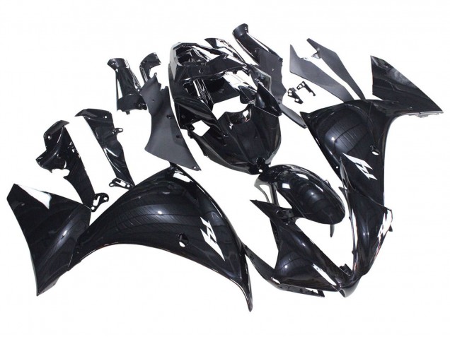 Carenados Moto Yamaha YZF 1000 R1 2012-2014 - Negro Brillante Baratos