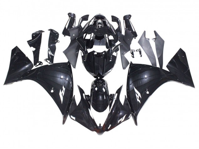 Carenados Moto Yamaha YZF 1000 R1 2012-2014 - Negro Brillante Baratos