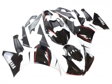 Carenado Moto Yamaha YZF 1000 R1 2012-2014 - Blanco Rojo Negro Brillante Baratos