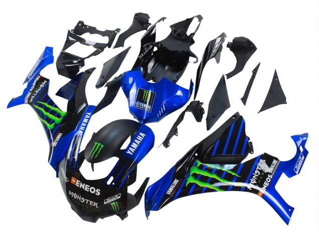 Carenados Moto Yamaha YZF 1000 R1 2015-2019 - Azul Negro Mate Verde Monstruo ENEOS Baratos