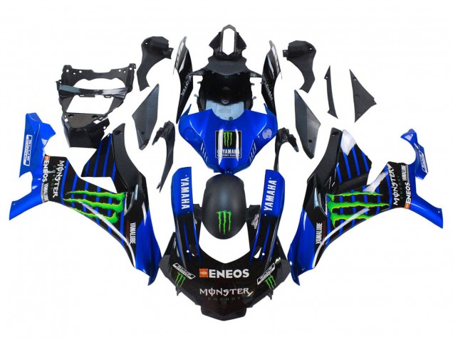 Carenados Moto Yamaha YZF 1000 R1 2015-2019 - Azul Negro Mate Verde Monstruo ENEOS Baratos