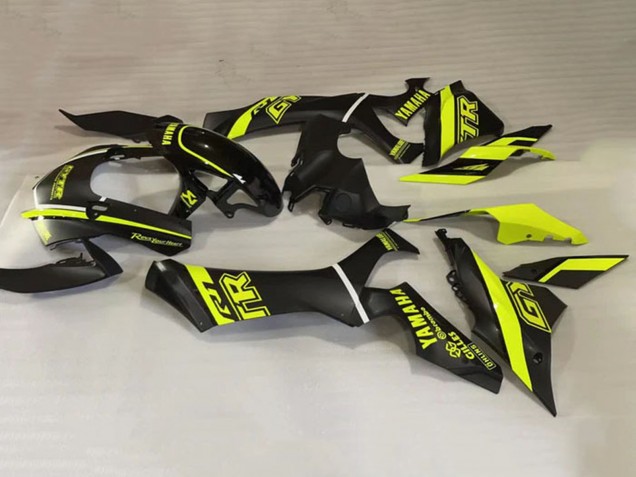 Carenados Moto Yamaha YZF 1000 R1 2020-2025 - Negro Brillante Fluorescent Amarillo Baratos