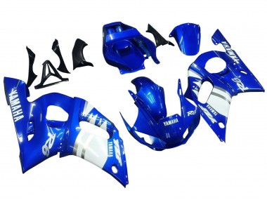 Carenados Moto Yamaha YZF 600 R6 1998-2002 - Azul Blanco Baratos
