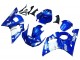 Carenados Moto Yamaha YZF 600 R6 1998-2002 - Azul Blanco Baratos