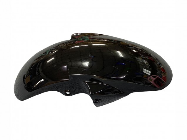 Carenados Moto Yamaha YZF R6S 2006-2009 - Negro Brillante Blanco Calcomanías Baratos