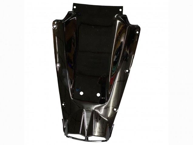 Carenados Moto Yamaha YZF R6S 2006-2009 - Negro Brillante Blanco Calcomanías Baratos
