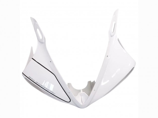 Carenado Moto Yamaha YZF R6 2003-2004 - Blanco Negro Brillante Baratos