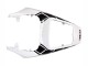 Carenados Moto Yamaha YZF R6S 2006-2009 - Blanco Negro Brillante Baratos