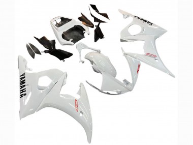 Carenado Moto Yamaha YZF R6 2003-2004 - Blanco Baratos