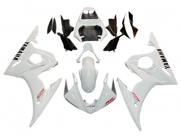 Kits Carenado Moto Yamaha YZF R6S 2006-2009 - Blanco Baratos