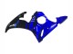 Carenado Moto Yamaha YZF R6 2003-2004 - Azul Negro Brillante Baratos