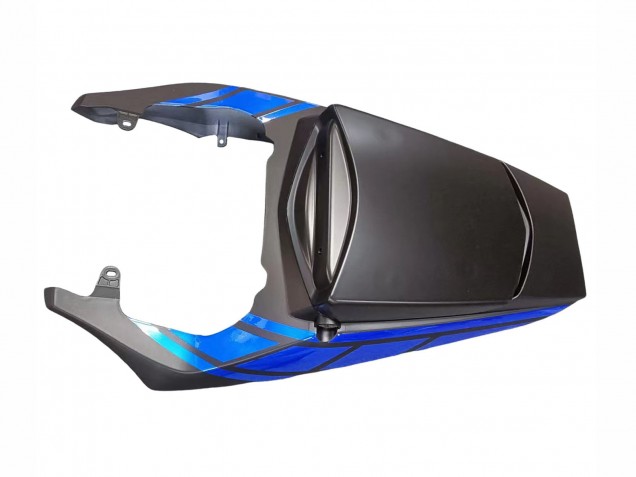 Carenados Moto Yamaha YZF R6 2003-2004 - Negro Mate Azul Baratos