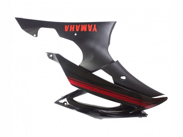Carenados Moto Yamaha YZF 600 R6 2008-2016 - Negro Brillante Negro Mate Rojo Raya Baratos