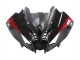 Carenados Moto Yamaha YZF 600 R6 2008-2016 - Negro Brillante Negro Mate Rojo Raya Baratos