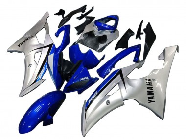Carenados Moto Yamaha YZF 600 R6 2008-2016 - Plata Azul Baratos