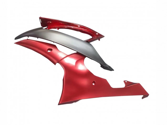 Carenados Moto Yamaha YZF 600 R6 2008-2016 - Rojo Gris Baratos